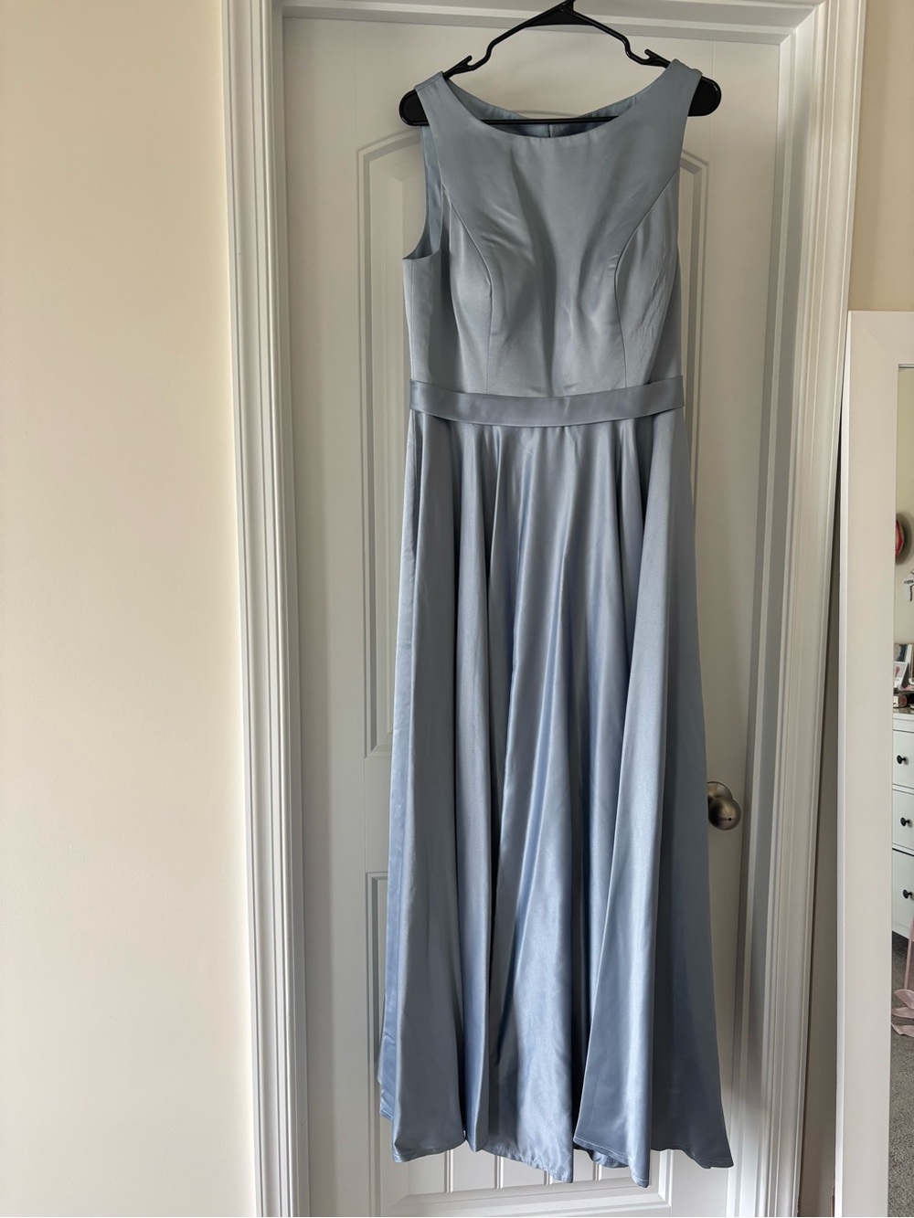 Azazie Dusty Blue Jakayla Dress